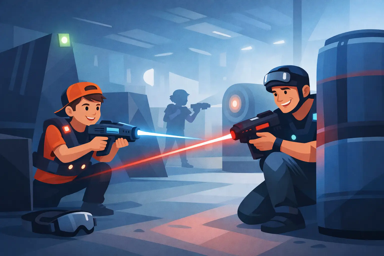 Czy dzieci mogą grać laser tag? Sprawdź zasady