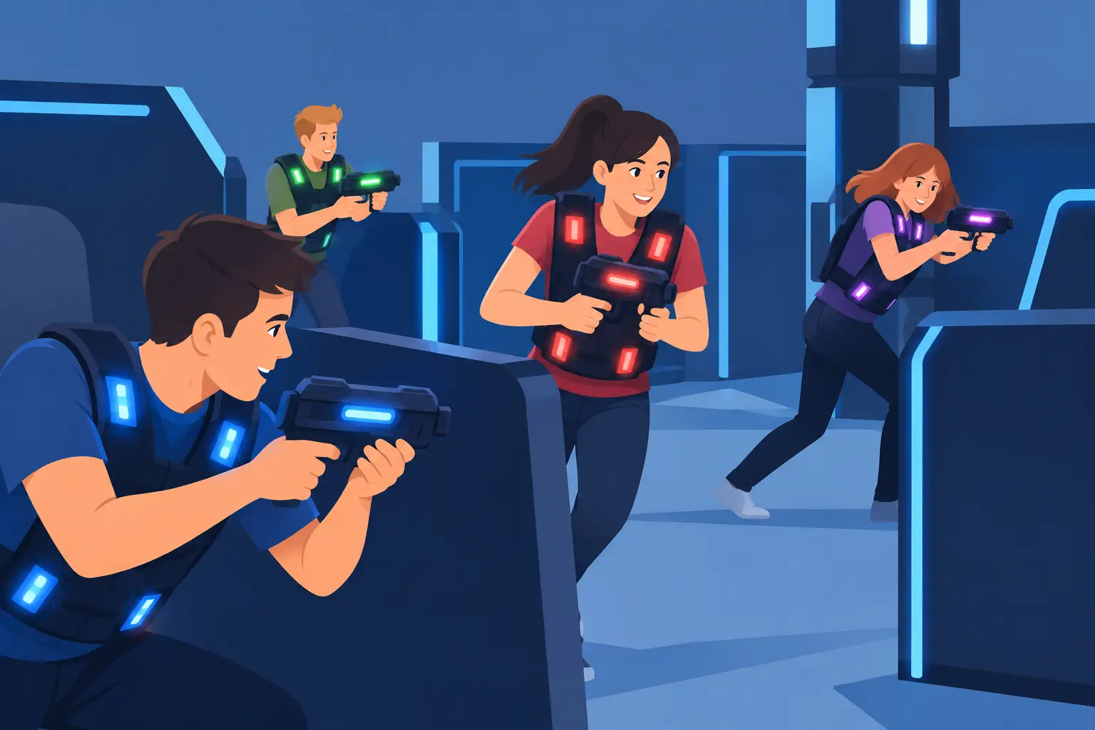 Ile osób potrzeba do laser taga? Sprawdź