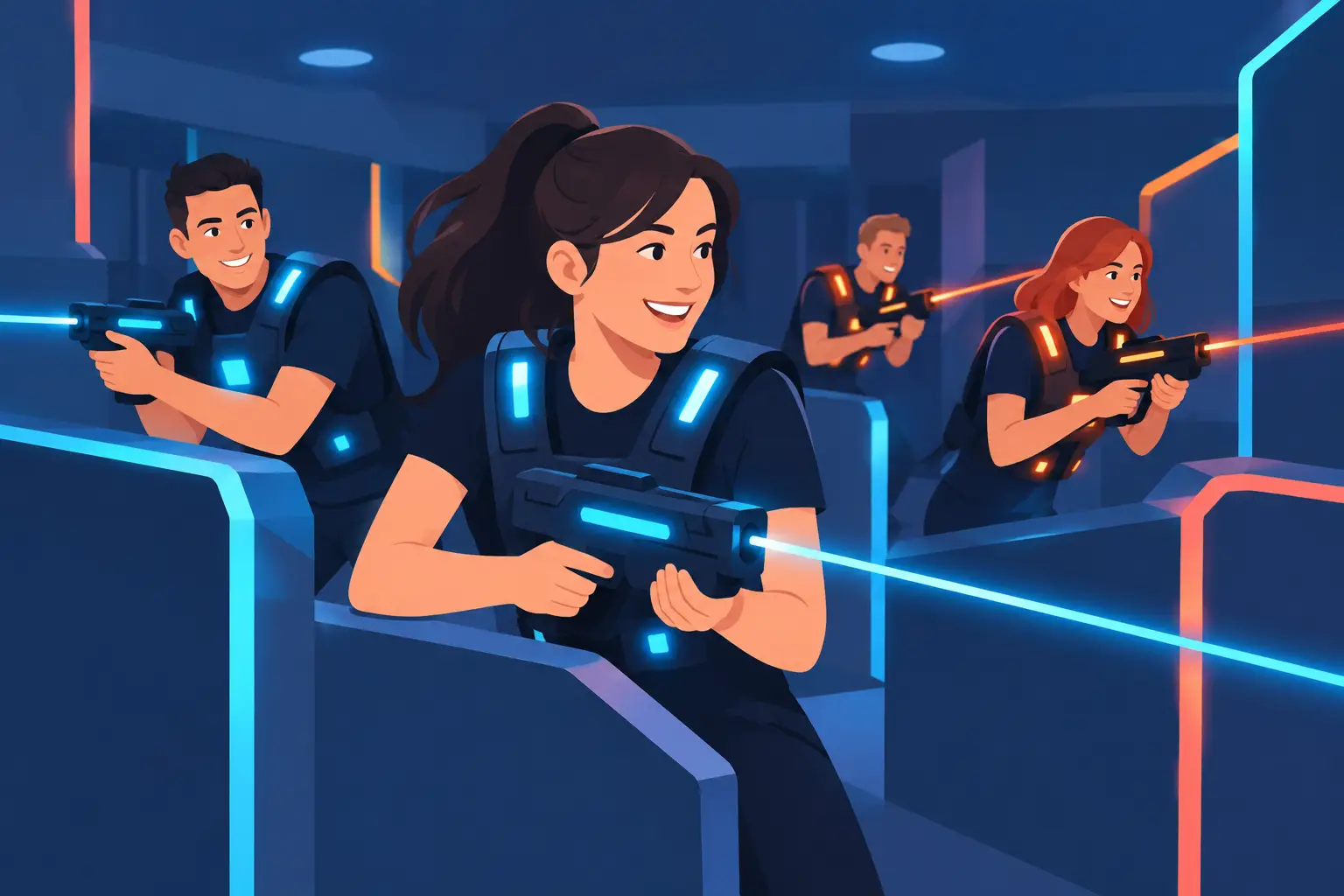 Laser tag bez bólu dla całej Twojej ekipy