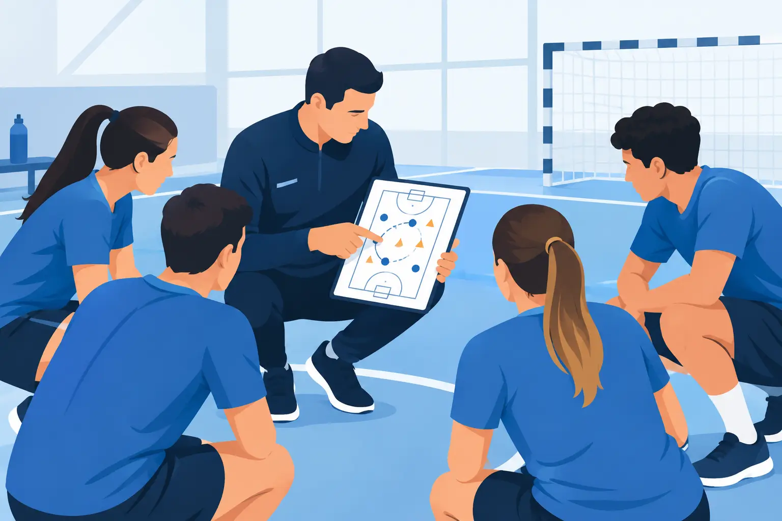 Strategia gry drużynowej indoor w 7 zasadach